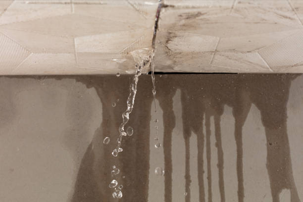 Professional Sewage Cleanup technician working in Park City, KS